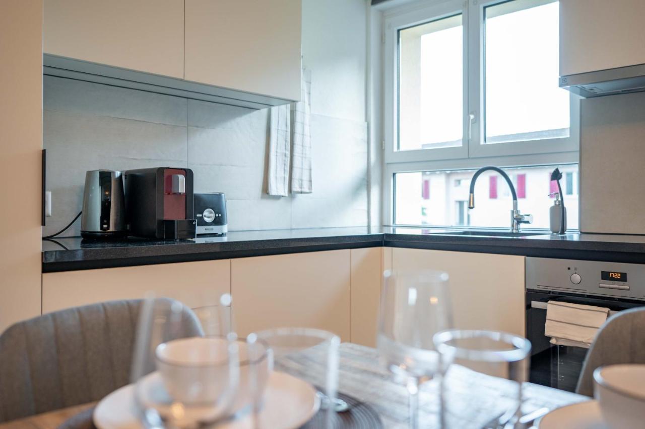 Moderne Wohnung Mit Parkplatz - Top Floor Ostermundigen ภายนอก รูปภาพ